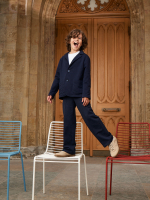 Брюки прямые Mjölk School Blue