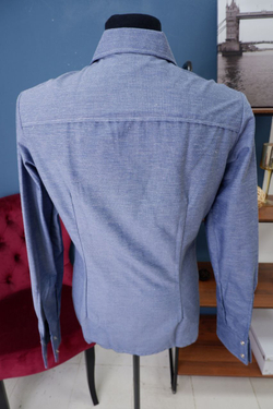 Рубашка Ferfi Fehernemugyar джинсовая 48 размер