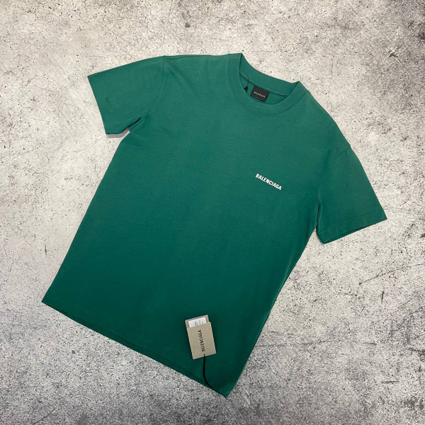 Футболка Balenciaga Cotton green