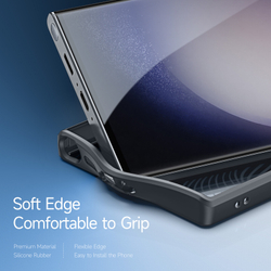 Чехол с поддержкой MagSafe от Dux Ducis для Samsung Galaxy S23 Ultra, серия Aimo Mag