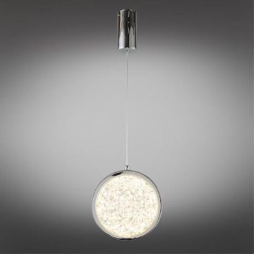 Подвесной светодиодный светильник 7W 3000K APL.048.16.07 хром Yulali Aployt