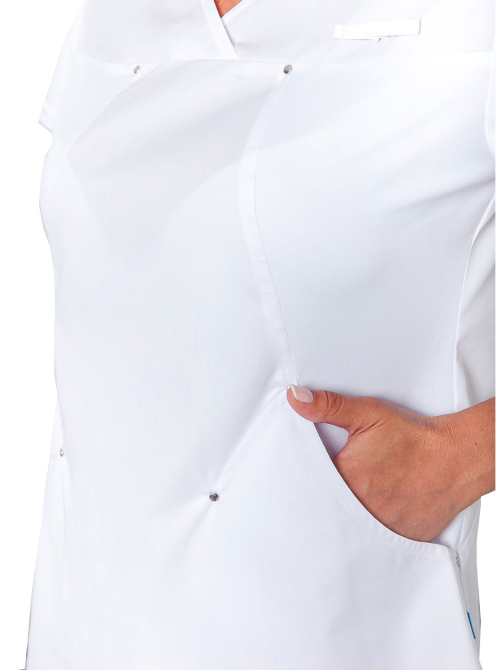 Туника медицинская женская White Wears WW120, белый, 44