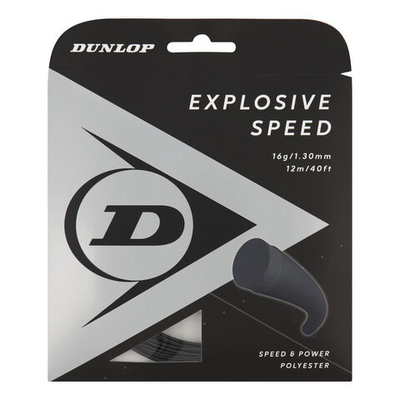 Струны теннисные Dunlop Explosive Speed 12m - Black