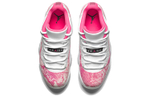 Кроссовки Jordan Air Jordan 11 Pink Snakeskin (Женская размерная сетка)