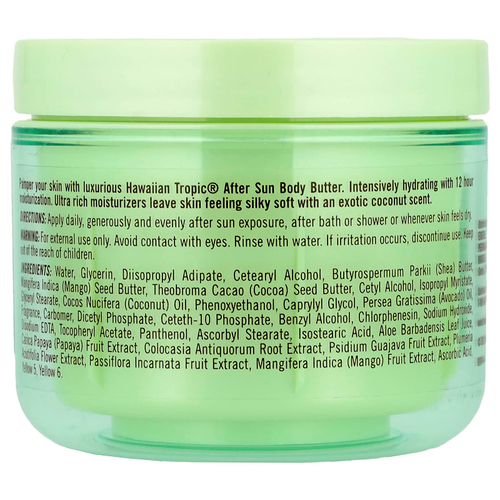Hawaiian Tropic, Масло для тела после загара, экзотический кокос, 240 мл (8 унций)