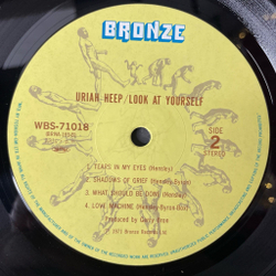 Винтажная виниловая пластинка LP Uriah Heep Look At Yourself (Japan 1977) (No Obi) Tears In My Eyes