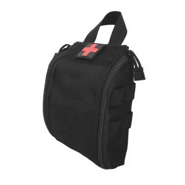 Подсумок под аптечку - 2 замка (чёрный)