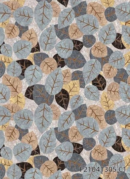 В ПУТИ, НОЯБРЬСКИЕ ЛИСТЬЯ, СЕРЫЙ - 100% хлопок 1