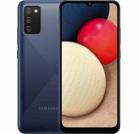 Смартфон Samsung Galaxy A02s 3/32 ГБ RU, синий