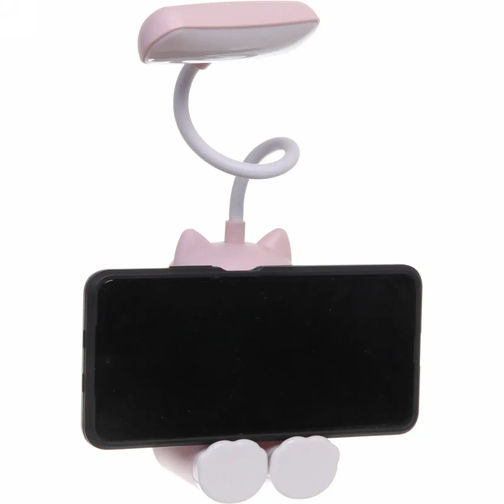 Светильник настольный «Marmalade-Кот Томас» LED 28*8,5*8см USB 2W 5V, Розовый