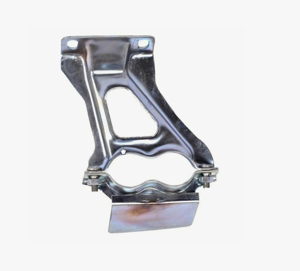 Хомут глушителя приемной трубы  с экраном (штаны) ВАЗ 21082