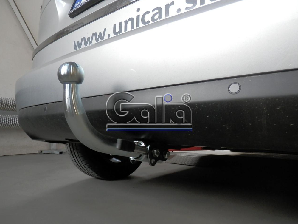 Фаркоп оцинкованный Galia C068A для Citroen C4 Picasso, C4 Grand Picasso 2013-, Peugeot 308 хетчбек, универсал 2013-(паспорт и сертификат в комплекте)(без электрики)