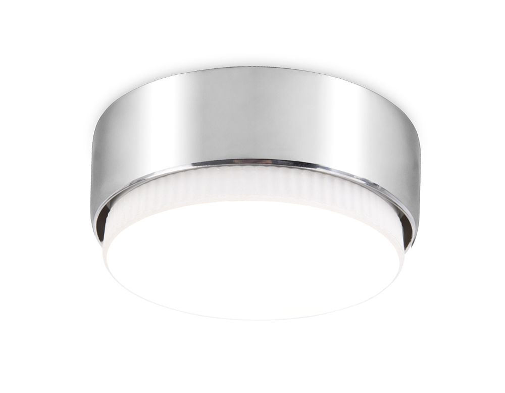 Накладной точечный светильник G102 СH хром GX53 D82*25
