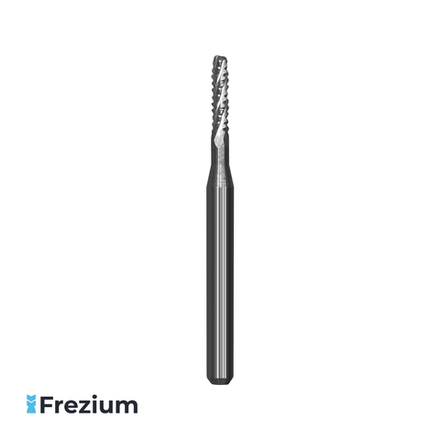 Фреза спиральная твердосплавная со стружколомом по дереву, алюминию и цветным металлам, пластику "Union Tool" (2.0x3.175x9.5x38)