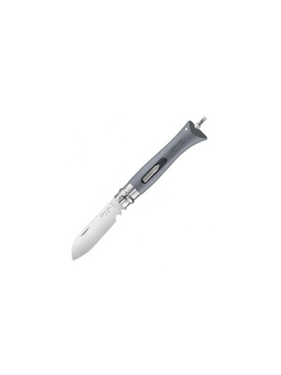 Нож Opinel №09 DIY, нержавеющая сталь, сменные биты, серый, 001792