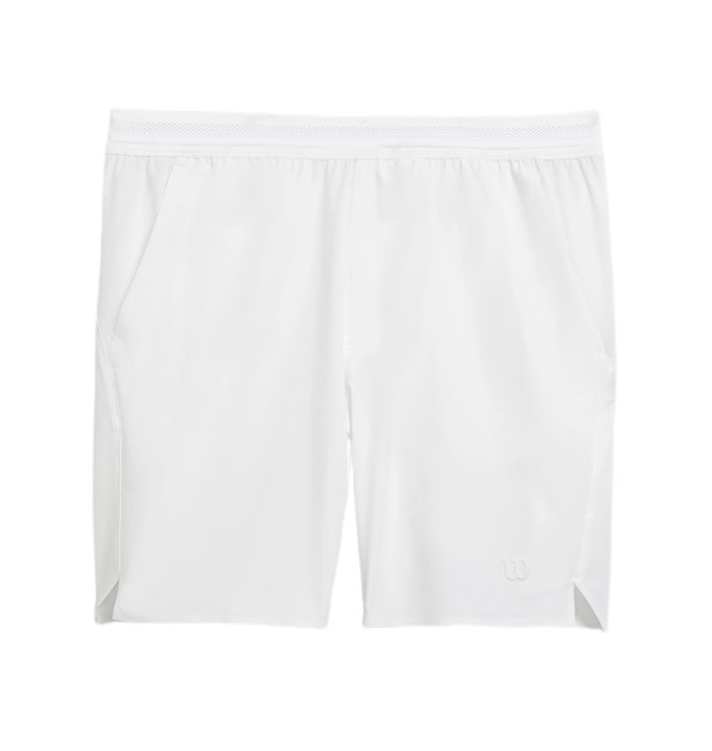 Мужские теннисные шорты Wilson Tournament V2 7" Unlined - белый