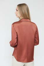 22404 Блузка женская (какао)