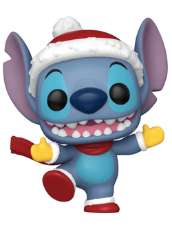 Фигурка Funko POP! Disney Lilo & Stitch Holiday Stitch with Hat (1503) 80037