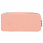 Пенал мягкий BRAUBERG PASTEL 2 отделения персиковый 21х9 5х5 см (3 штуки в упаковке)