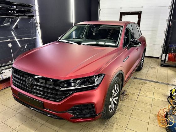 Carbins Color PPF Romanee Red MF 05R красная матовая цветная полиуретановая защитная антигравийная пленка