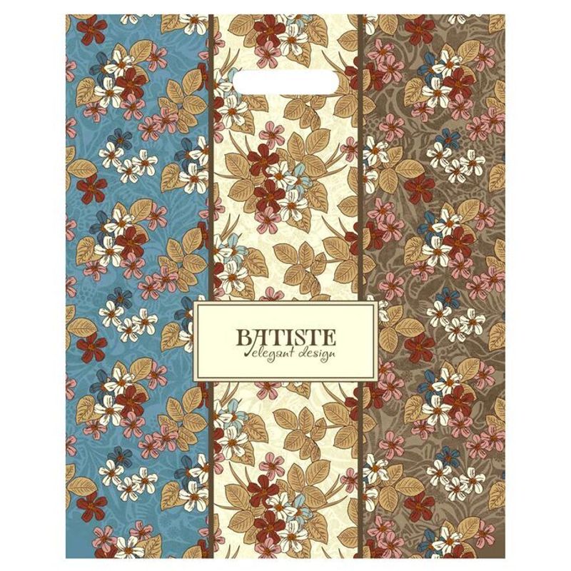 Пакет прорубная ручка Россия 38*47 см 60 мкм ПВД Батист  1 шт 500 шт/кор