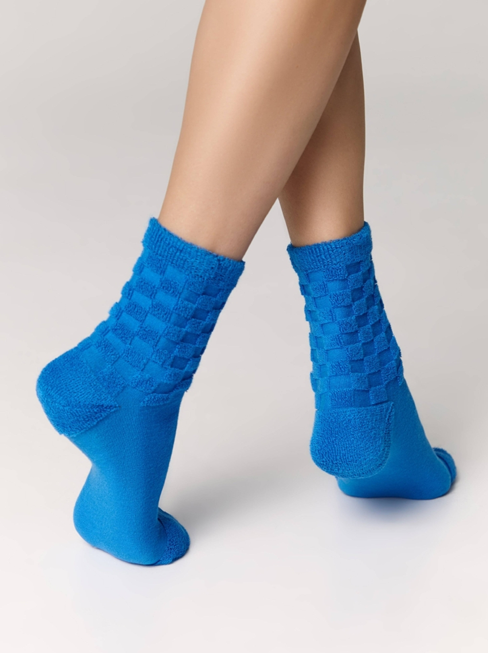 CONTE COMFORT Махровые носки из хлопка с объемными рисунками