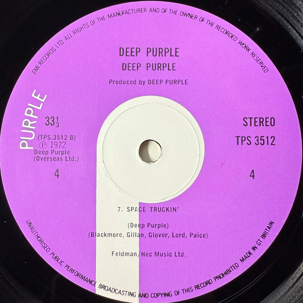 Deep Purple ‎– Made In Japan 2LP (Англия 1973г.)