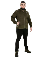 Толстовка флисовая Nisus Luxor, хаки, XL