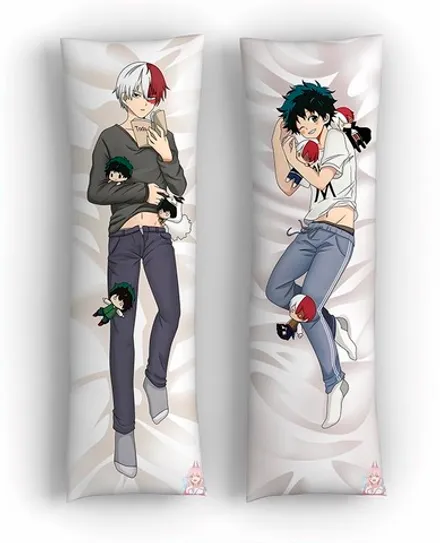 Дакимакура Шото Тодороки и Изуку Мидория