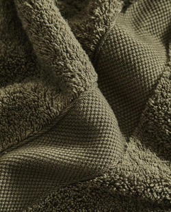 ZARA HOME ПОЛОТЕНЦЕ ИЗ ХЛОПКА ВЫСШЕГО КАЧЕСТВА, ХАКИ