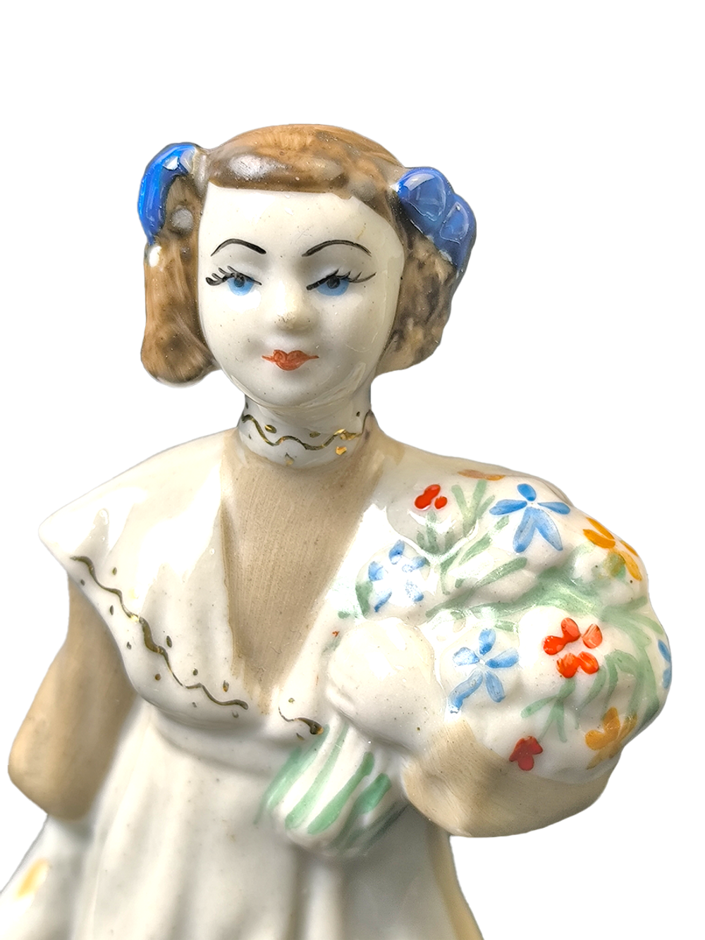 Фарфоровая статуэтка "Первоклассница" Полонне ЗХК