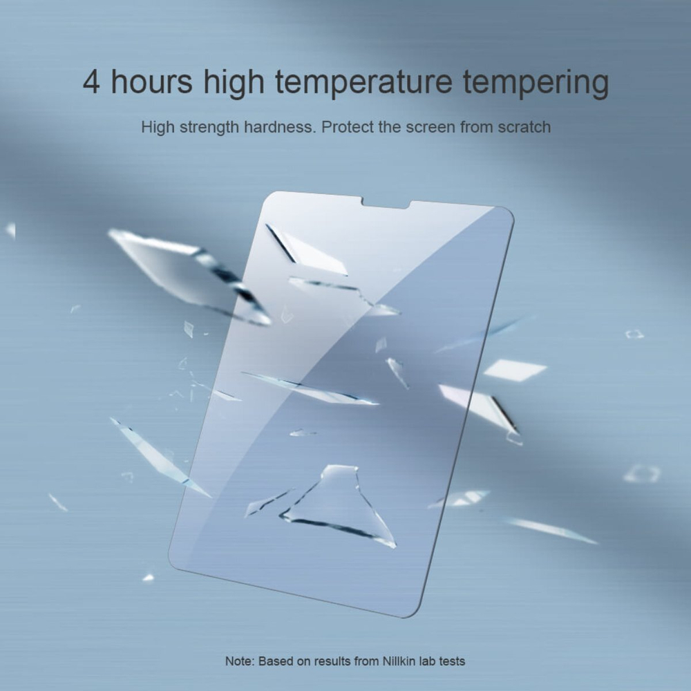 Защитное стекло с закругленными краями Nillkin V+ Anti Blue для для iPad 10.9 2020 / Air 4/ Air 5