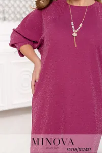 Платье 2482-фуксия Minova