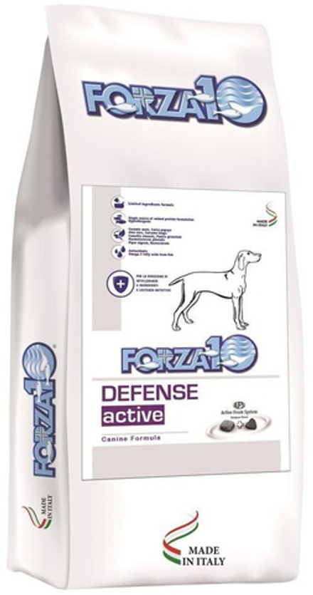 Forza10 10кг Active Defense Корм для собак, при нарушениях иммунной системы, с рыбой