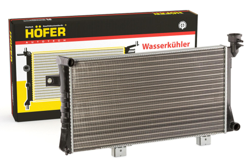 Радиатор охлаждения ВАЗ 21213 Нива алюминий Hofer