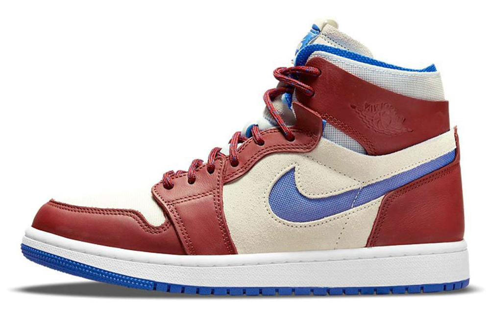 Кроссовки Jordan Air Jordan 1 High Zoom Air Cmft "Team Red" (Женская размерная сетка)