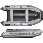 Лодка ПВХ Angler Reef Тритон 390FiНД с интегрированным фальшбортом