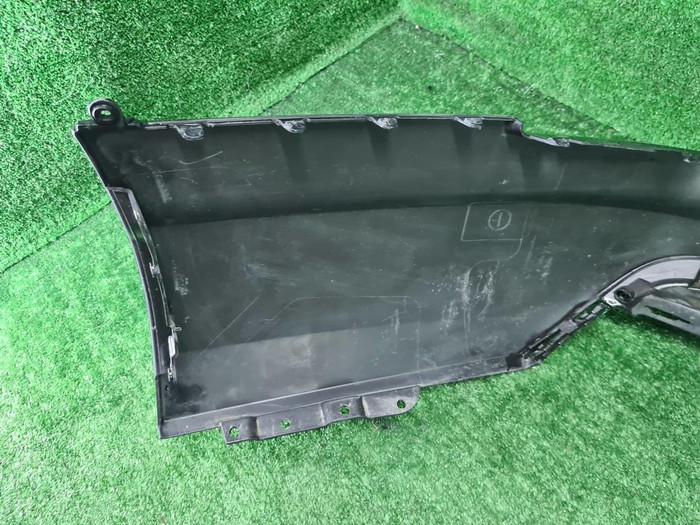 Юбка заднего бампера Audi Q7 2 (2015-2019)