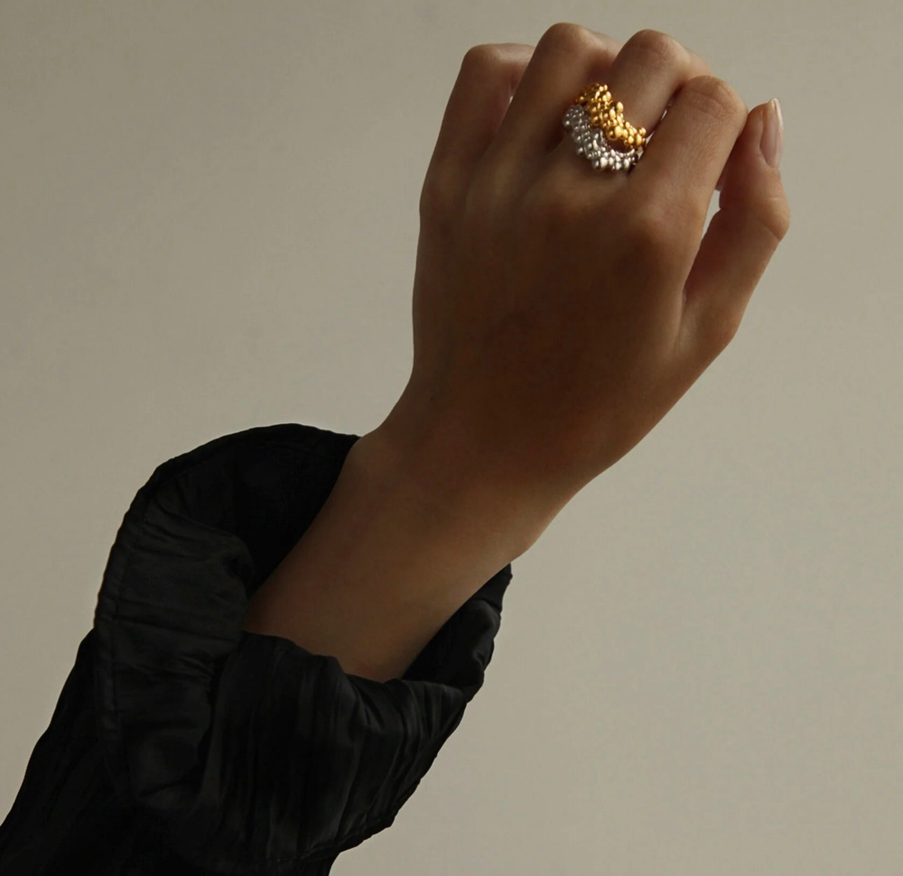 кольцо syren серебро