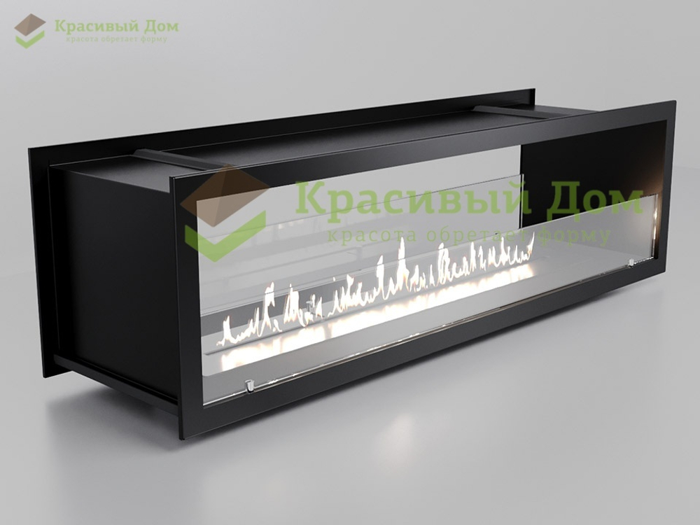 Сквозной биокамин 1300