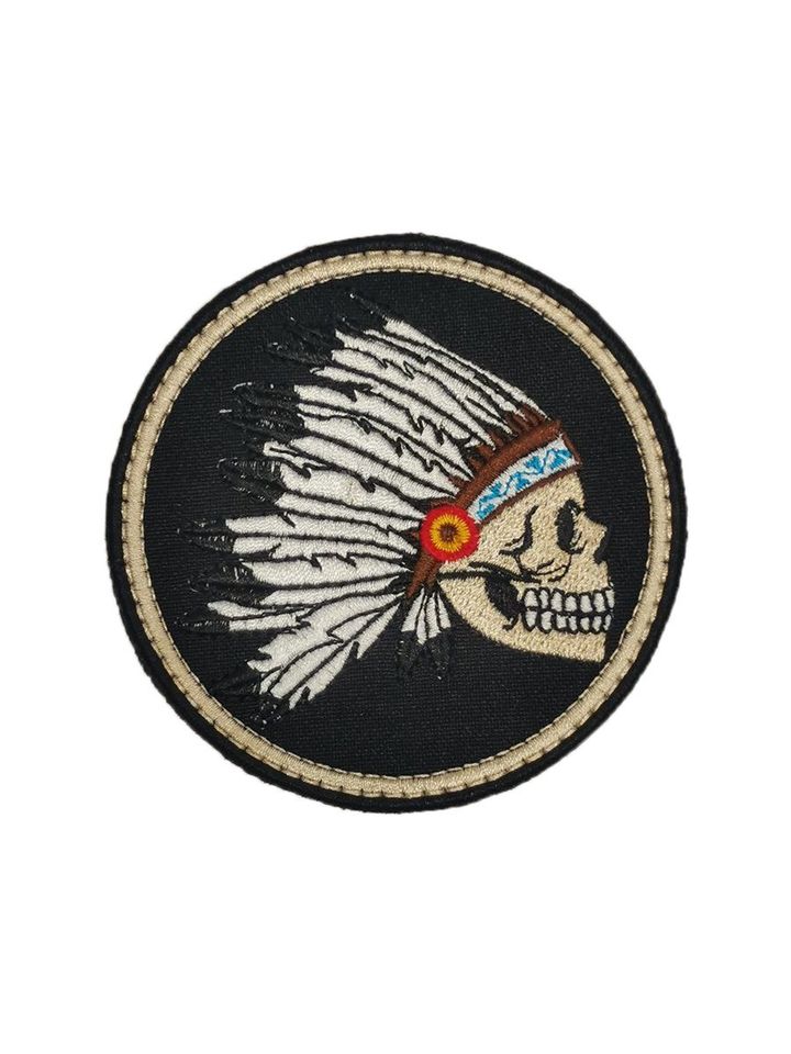 Патч Череп индейца