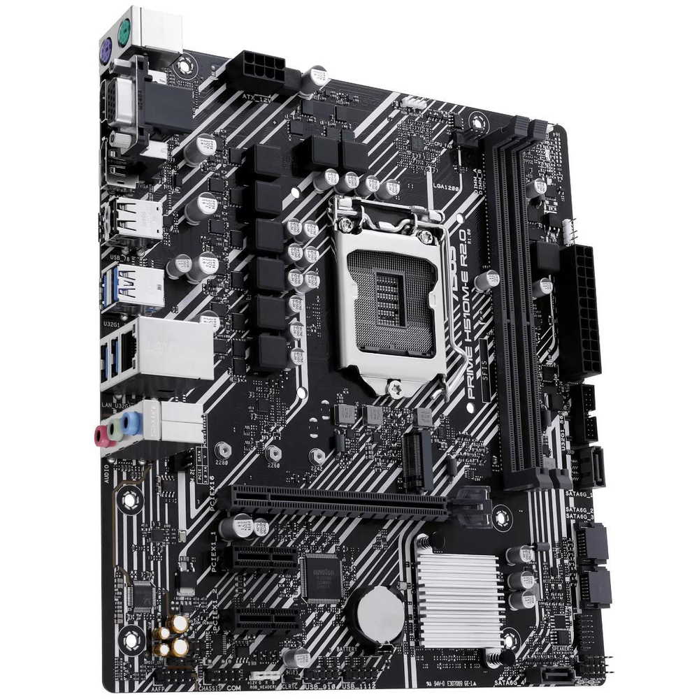 Материнская плата Asus PRIME H510M-E R2.0, H470, LGA1200, DDR4