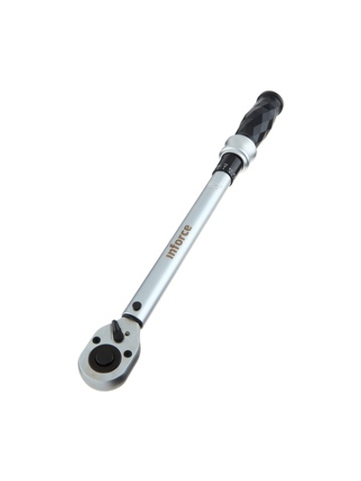 Динамометрический ключ 1/2 28-210 Нм Inforce, Длина 470мм, Сталь Cr-V, Профессиональный, 06-05-106