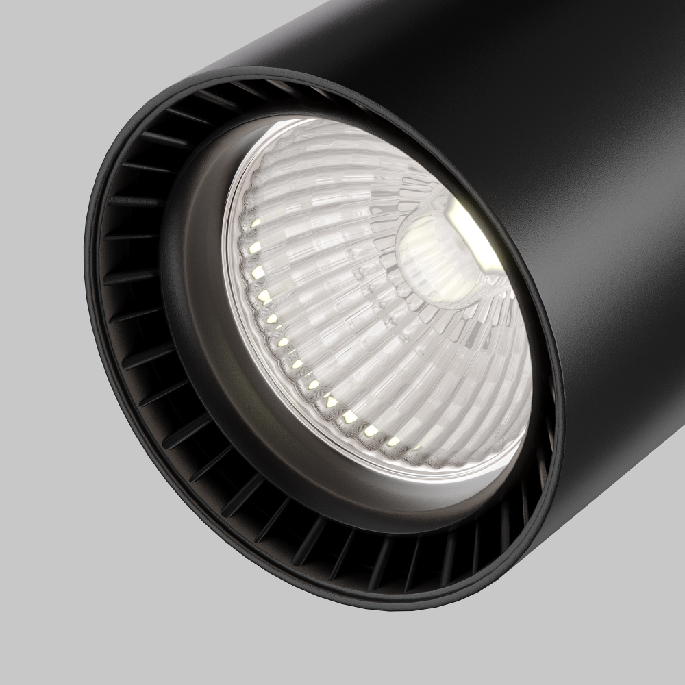 Трековый однофазный светодиодный светильник Maytoni Unity Vuoro TR003-1-26W4K-S-B