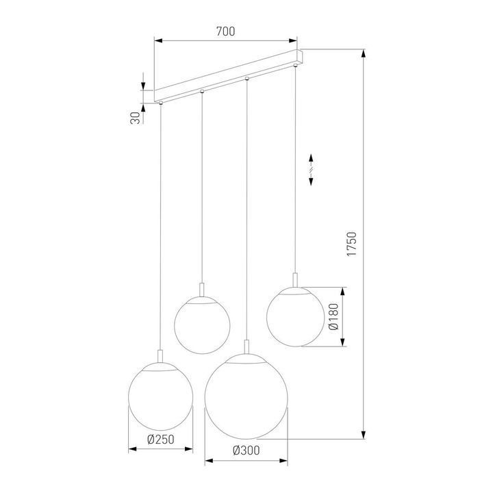 Подвесной светильник TK Lighting 4790 Esme