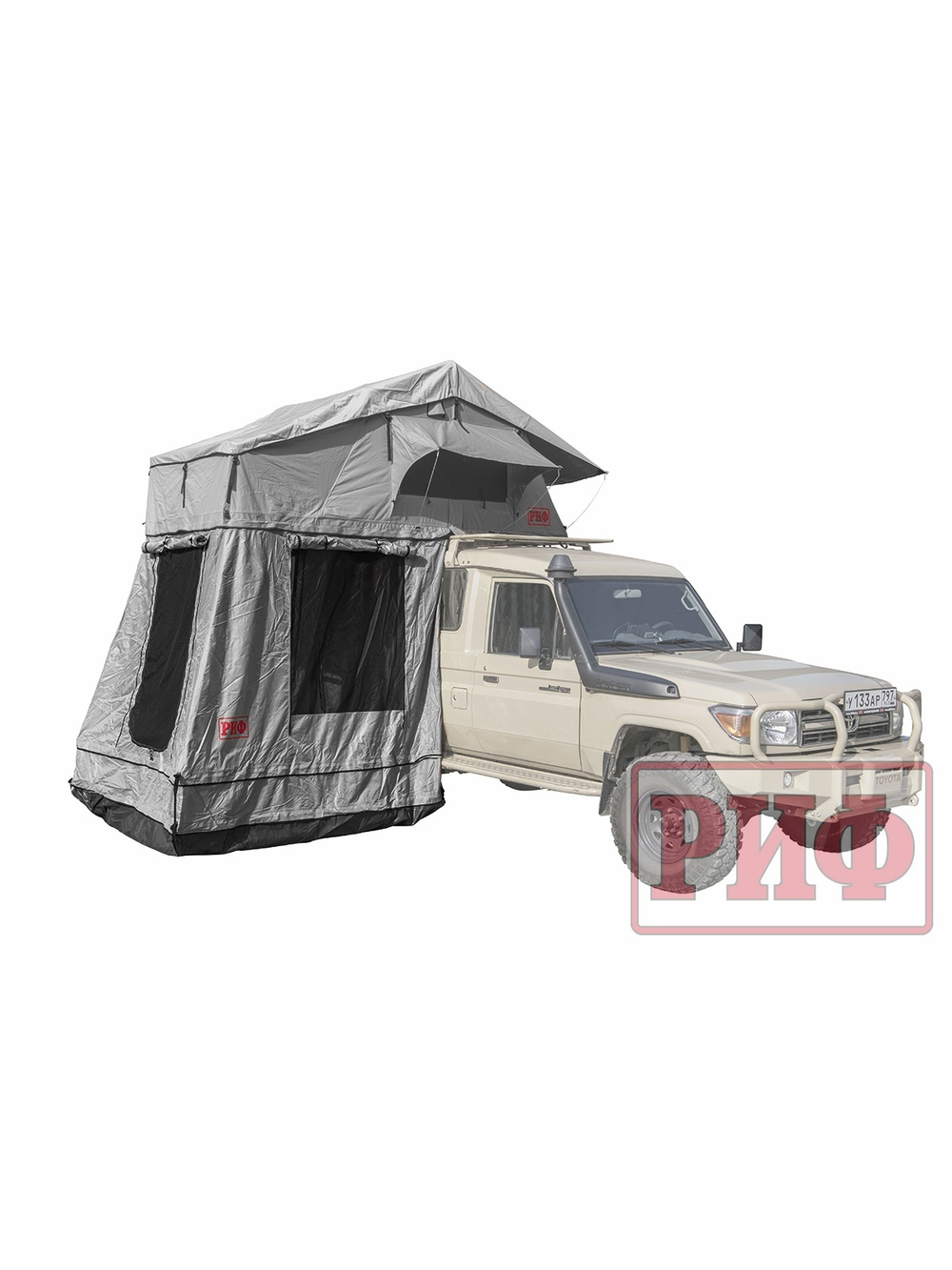 Тамбур к палатке РИФ Soft RT02-140 PRO, тент серый