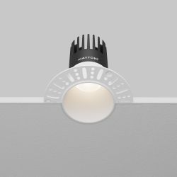 Светильник встраиваемый светодиодный Maytoni   DL120-10W-4K-TRS-W