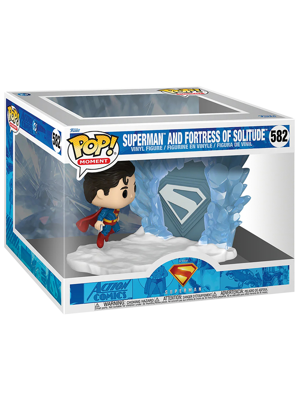 Фигурка Funko POP! Moment DC Superman 2025 Superman And Fortress Of Solitude (582) 86642