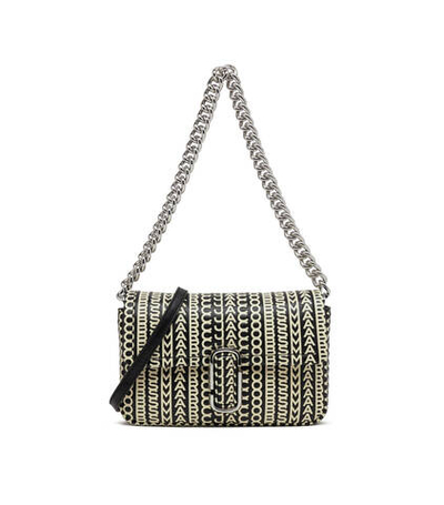 Кожаная сумка через плечо THE Monogram J MARC Marc Jacobs - черный(H955L03FA22)