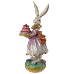 GAEM Фигурка декоративная "Зайка", L12,5 W10 H27,5 см